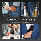 🔥Men's Vintage Compact Zipper Wallet