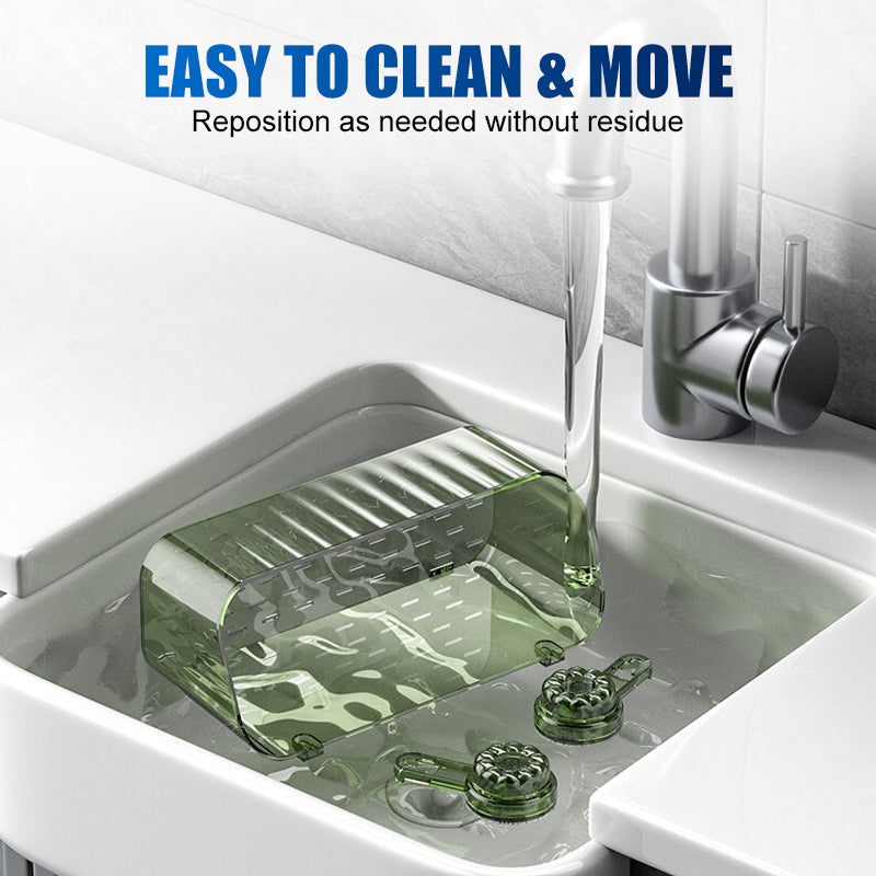 🚿Reusable No-Drill Suction Shower Shelf✨