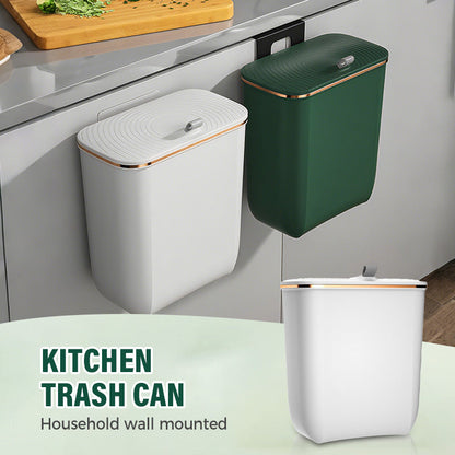 Large Capacity Wall-Mounted Trash Can