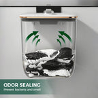 Large Capacity Wall-Mounted Trash Can