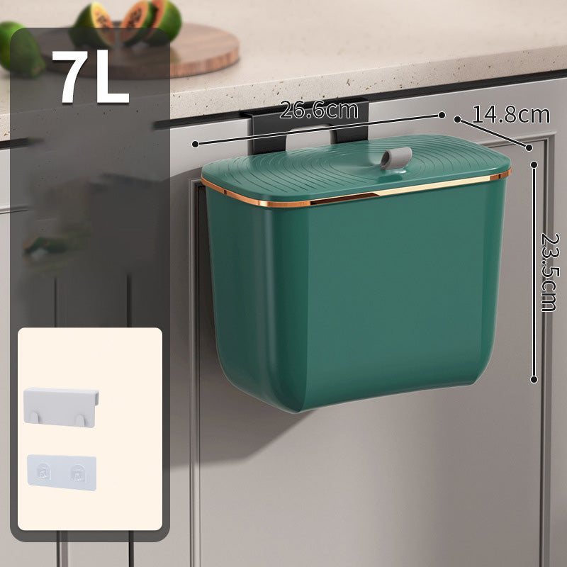 Large Capacity Wall-Mounted Trash Can
