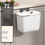 Large Capacity Wall-Mounted Trash Can