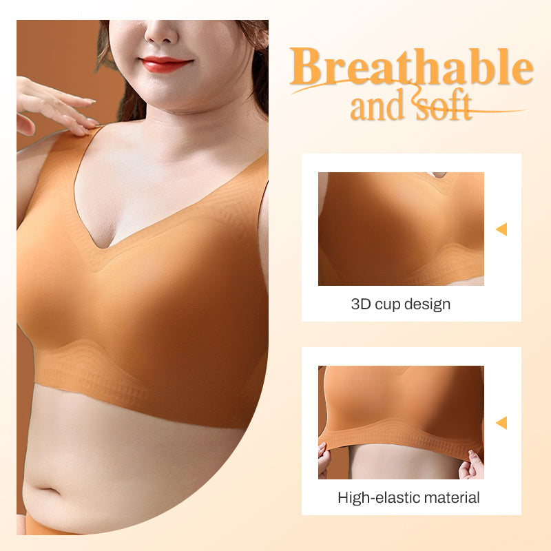 Breathable Soft Seamless Tank-Style Bra