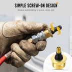 ⚙️High-performance Brass Exhaust Adapter For RV Piping
