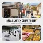 ⚙️High-performance Brass Exhaust Adapter For RV Piping