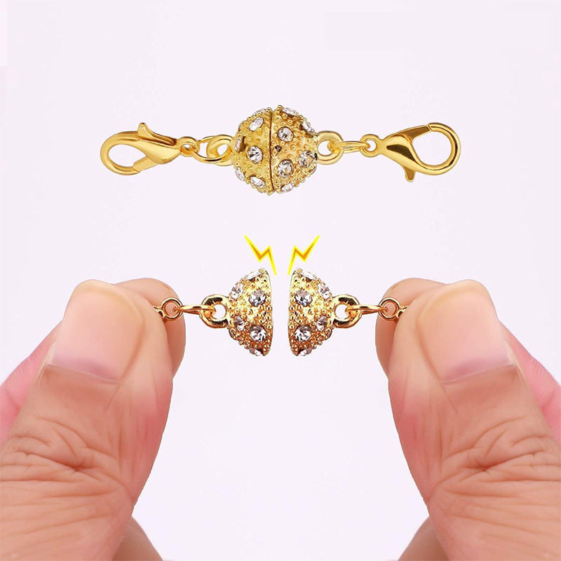 12PCS Magnetic Clasp Set for Necklace