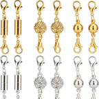12PCS Magnetic Clasp Set for Necklace