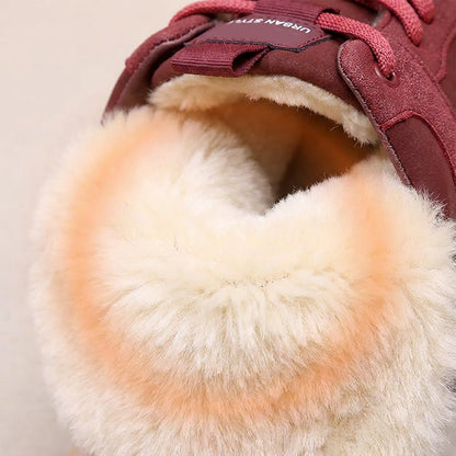 Women's Plush-Lined Warm Snow Boots