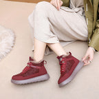 Women's Plush-Lined Warm Snow Boots