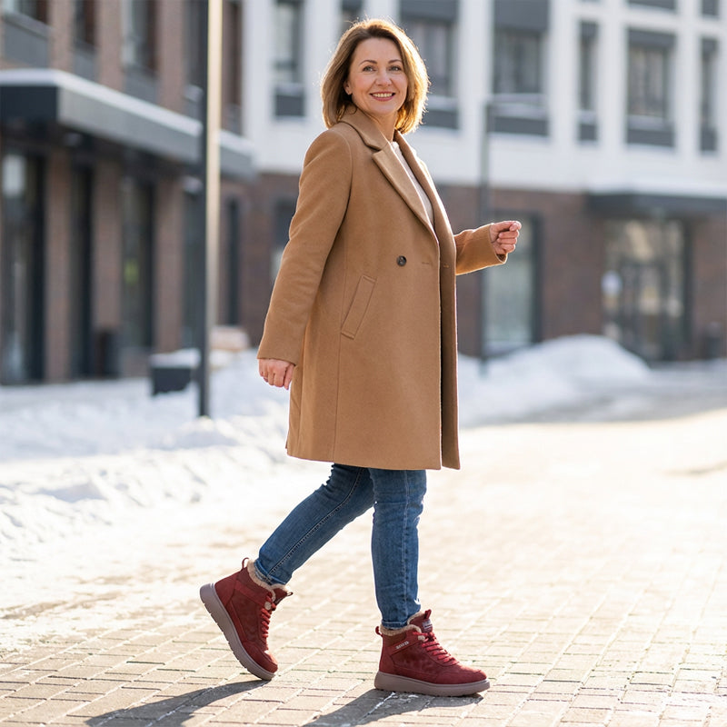 Women's Plush-Lined Warm Snow Boots