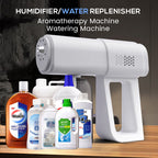 💨 🛡️Sanitizer Nano Sprayer Gun – ultra-fine nano mist covers surfaces fast, no wiping needed.🏠