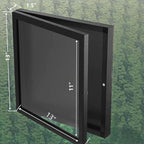 Wooden Jersey Display Frame with Magnetic Door