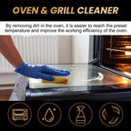 🧼 Oven & Grill Cleaning Spray – Powerful Degreaser, Odor Eliminator & Easy Spray 🧽