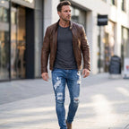 Men's Stylish Ripped Skinny Jeans