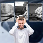 Universal U-Shape Boneless Windshield Wiper Blades for Car