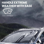 Universal U-Shape Boneless Windshield Wiper Blades for Car