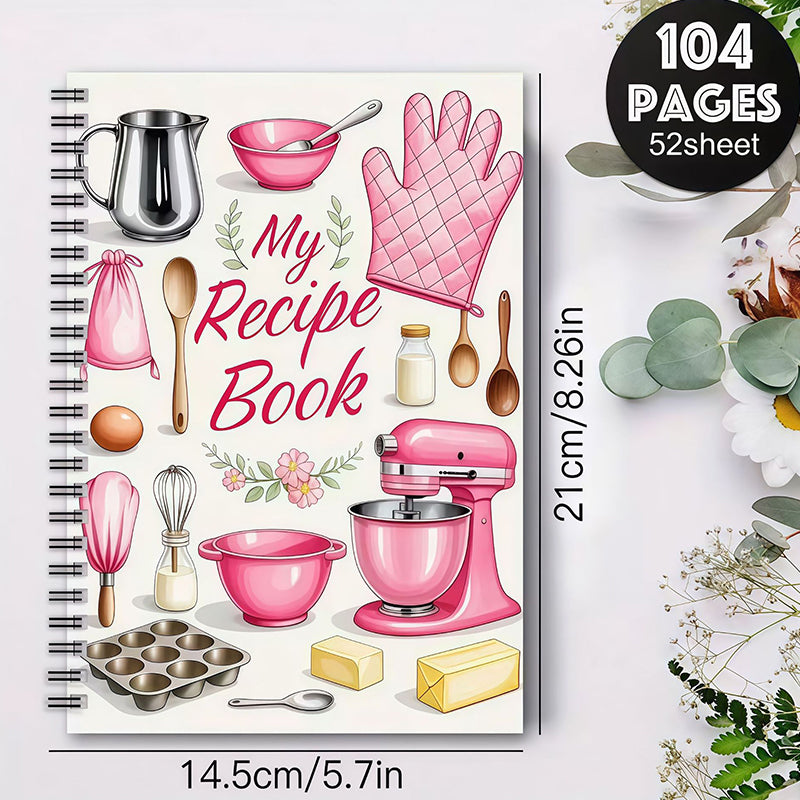 🎁2026 Hot Sale ⏳104 Sheets Notebook for Recipes