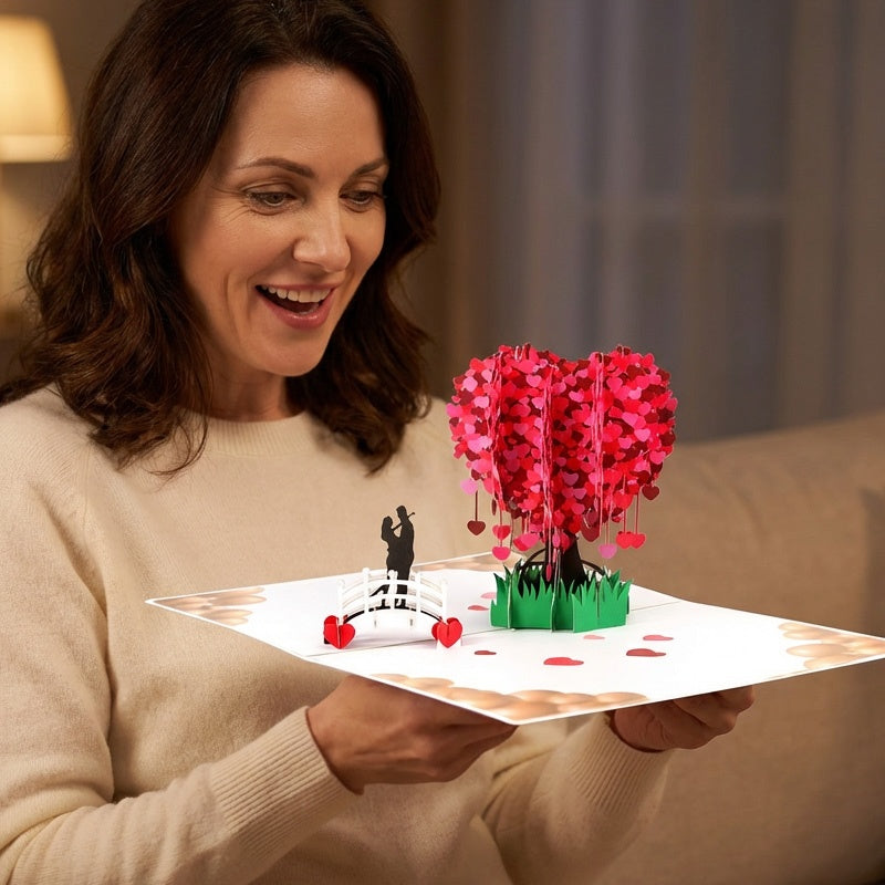 🔥Hot Sale Deals-3D Pop-Up Heart Tree Greeting Card