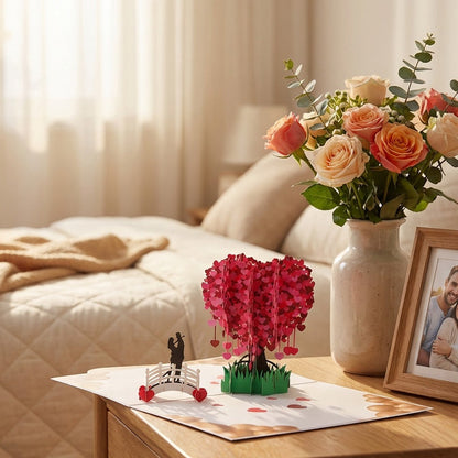 🔥Hot Sale Deals-3D Pop-Up Heart Tree Greeting Card