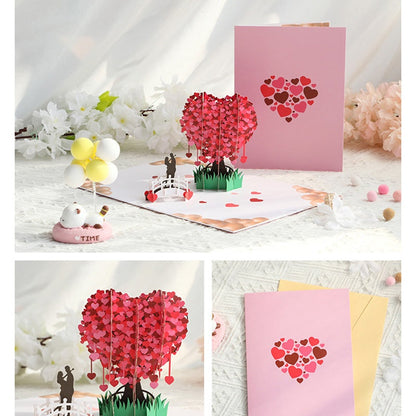 🔥Hot Sale Deals-3D Pop-Up Heart Tree Greeting Card