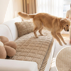 Quilted Corduroy Non-Slip Sofa Cushion