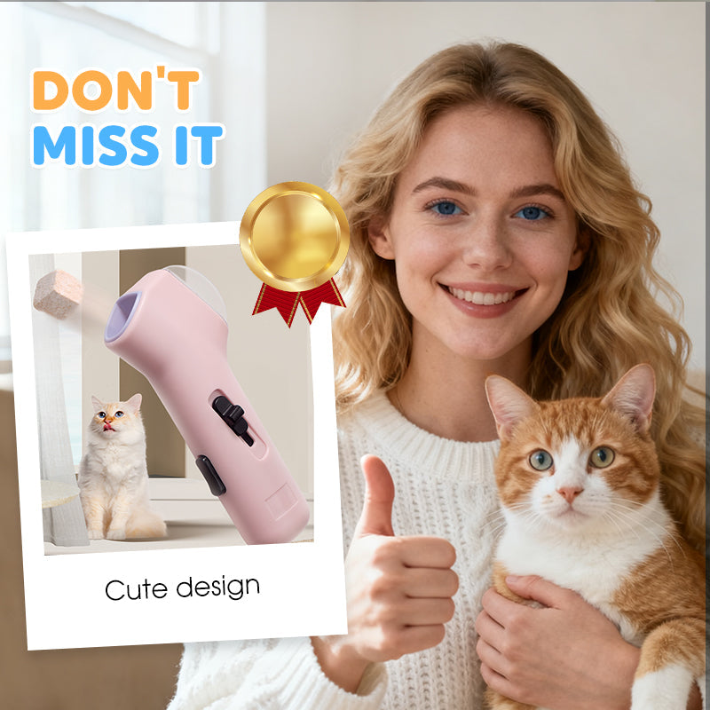Interactive Pet Treat Launcher & Feeder