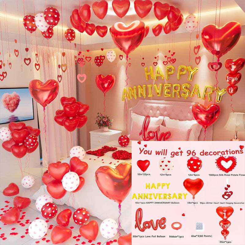 Valentine's Day Romantic Balloon Decoration Kit