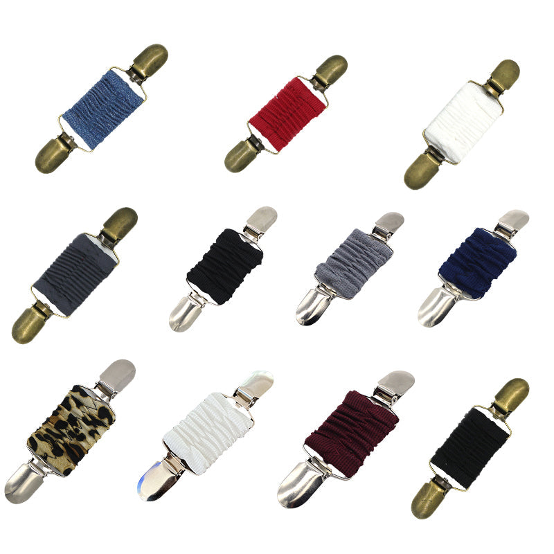 Alloy Elastic Waist Clip for Clothing