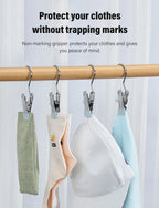 🏆Flash Sale⚡ 50K+ SOLD! Almost Gone-💥Stainless steel hanging hooks/clips