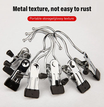 🏆Flash Sale⚡ 50K+ SOLD! Almost Gone-💥Stainless steel hanging hooks/clips