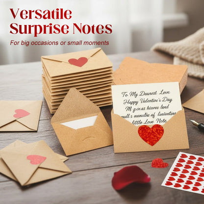 Valentine’s DIY Mini Card & Sticker Kit