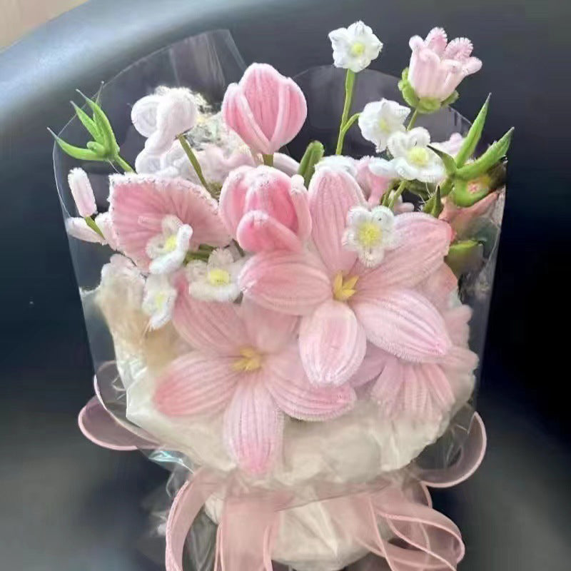 DIY Pipe Cleaner Flower Bouquet Kit  DIY