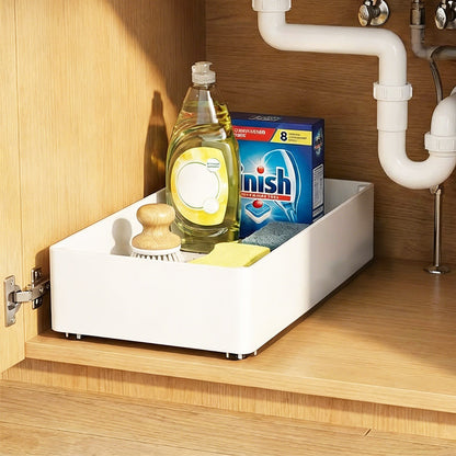 Drill-Free Pull-Out Cabinet Organizer