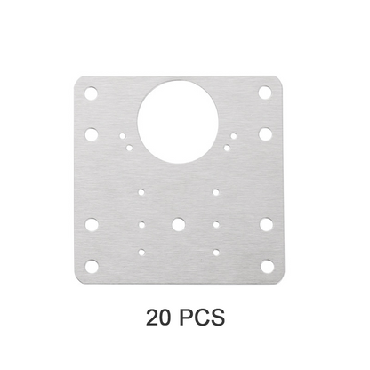Stainless Steel Cabinet Door Hinge Repair Plate