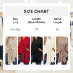 Women’s Cross Front Shawl Wrap