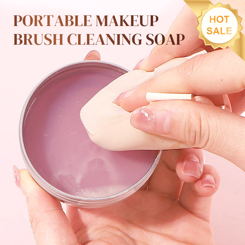 Portable Makeup Brush Cleaning Soap