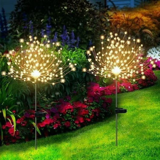 🎆Waterproof Solar Garden Fireworks Lamp
