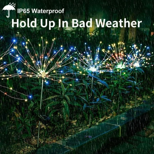 🎆Waterproof Solar Garden Fireworks Lamp