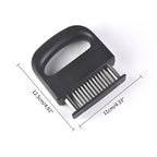 🎉 Meat Tenderizer with 48 Stainless Steel Blades – Tenderize in Seconds, Dishwasher-Safe & Safe Storage Cover Included! 🔪