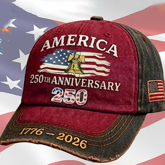 【1776-2026 Crown of Liberty】—Wear 250 years of American history on your head! 🧢✨