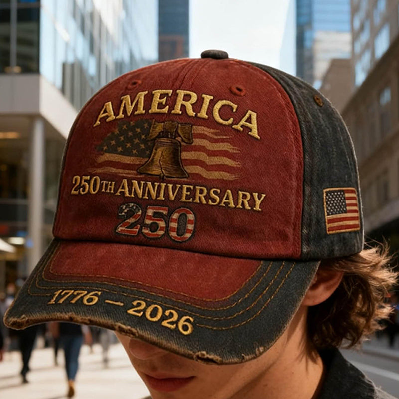 【1776-2026 Crown of Liberty】—Wear 250 years of American history on your head! 🧢✨