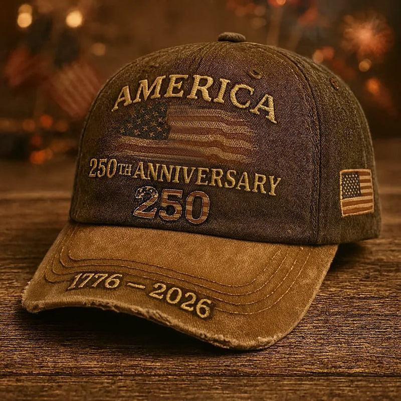 【1776-2026 Crown of Liberty】—Wear 250 years of American history on your head! 🧢✨