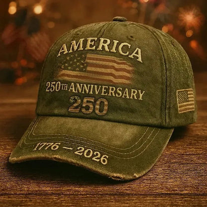 【1776-2026 Crown of Liberty】—Wear 250 years of American history on your head! 🧢✨