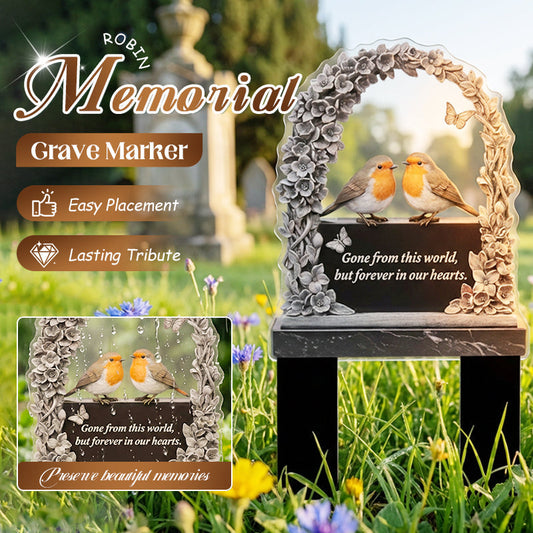 Robin Memorial Grave Marker