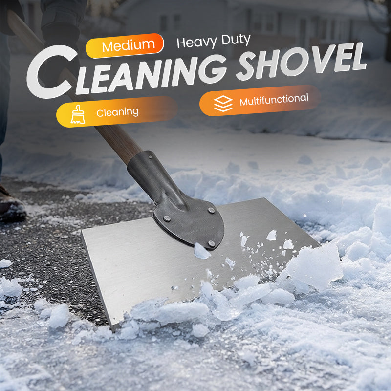 🧱❄️ Heavy Duty Multifunction Cleaning Shovel – Ultra-Sharp Manganese Steel Blade for All Seasons 🔥🌿