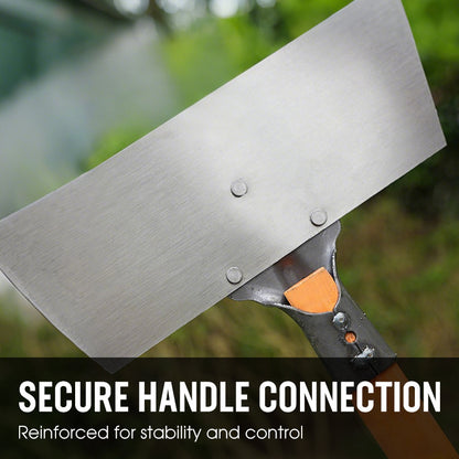 🧱❄️ Heavy Duty Multifunction Cleaning Shovel – Ultra-Sharp Manganese Steel Blade for All Seasons 🔥🌿