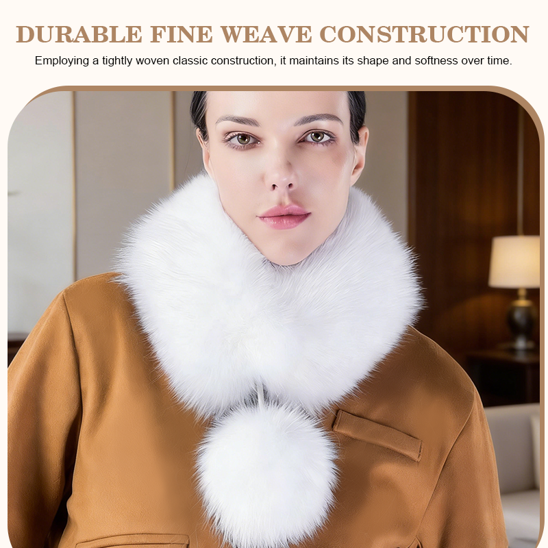 🧣Faux Fur Scarf with Magnetic Closure❄️