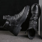 ✨🎁[Best Gift] Men’s Classic Casual Side-zip Leather Boots👞