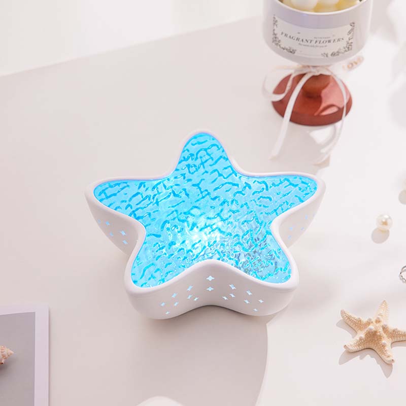 🌊🌟Starfish Ocean Wave Projector Lamp🎁