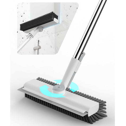 🔥3-in-1 Floor Scrub Brush with Long Handle